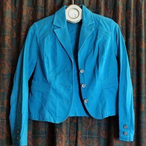 VTG IE Suede Blazer Jacket Size M